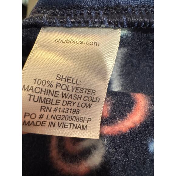 Chubbies Neon Lights Fleece Lounge Shorts Large - Picture 5 of 5